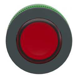 Harmony XB5 - tête bouton poussoir lum DEL - flush - rouge