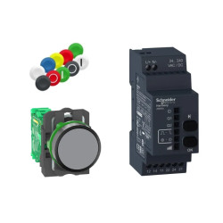 Harmony pack sans pile & sans fil - Ø22 - récepteur programmable 24-240Vac