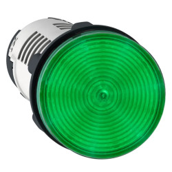 Harmony voyant rond - Ø22 - vert - LED intégrée - 24V