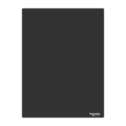 Harmony - plastron - panneau vierge - 300x400 - non marqué - plastique - noir