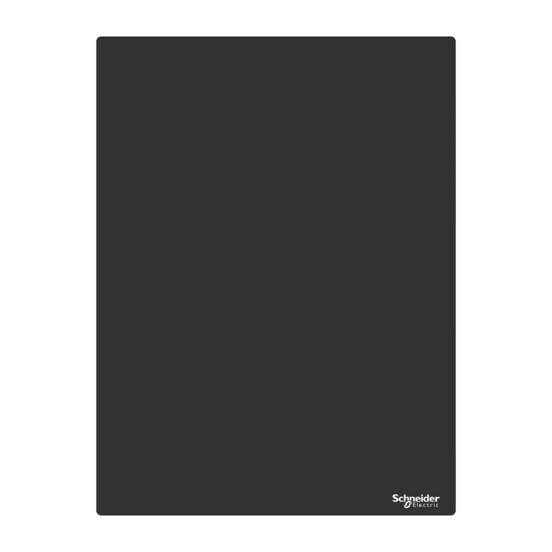 Harmony - plastron - panneau vierge - 300x400 - non marqué - plastique - noir