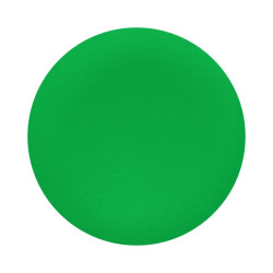 Harmony cabochon lisse -vert pour poussoir rond Ø22