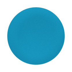 Harmony cabochon lisse - bleu pour poussoir rond Ø22