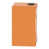 Boite métal vide orange - M20 x2 - 2 trous 22 mm - 80x130x77 mm - UL cULus