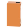 Boite métal vide orange - M20 x2 - 2 trous 30 mm - 80x130x77 mm - UL cULus