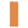 Boite métal vide orange - M25 x1 - 6 trous 22 mm - 80x220x77 mm