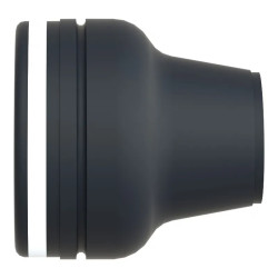 Harmony XACB - tête capuchonnée pour bouton-poussoir - noir - 4mm, -25..+70°C