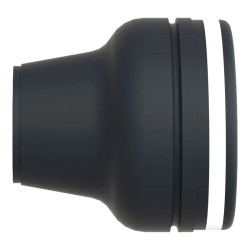 Harmony XACB - tête capuchonnée pour bouton-poussoir - noir - 4mm, -25..+70°C