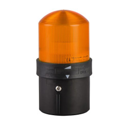 Harmony XVB - balise complète - clignotante - orange - BA 15d 48..230Vca - IP65