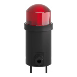 Harmony XVB - balise complète - flash 0,5J - rouge - 230Vca - IP40