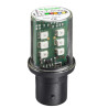 Harmony - lampe de signalisation LED - vert - BA 15d - 24V