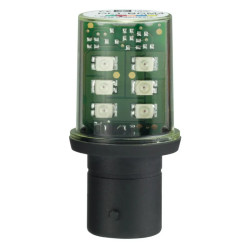 Harmony - lampe de signalisation LED - vert - BA 15d - 24V