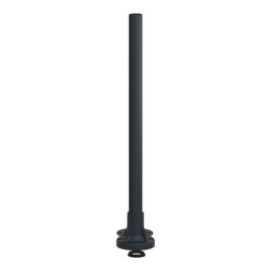 Harmony XVB - tube support+pied de fixation L:400mm - aluminium noir