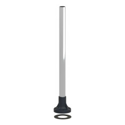 Harmony XVB - tube support+pied de fixation L:400mm - aluminium