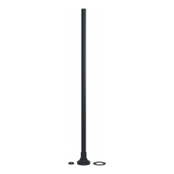 Harmony XVB - tube support+pied de fixation L:800mm - aluminium noir