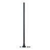 Harmony XVB - tube support+pied de fixation L:800mm - aluminium noir