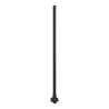 Harmony XVB - tube support+pied de fixation L:800mm - aluminium noir