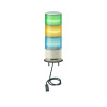 Harmony - colonne de signal. - DEL multicolore USB - Ø60mm - buzzer