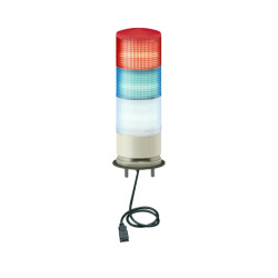 Harmony - colonne de signal. - DEL multicolore USB - Ø60mm - buzzer