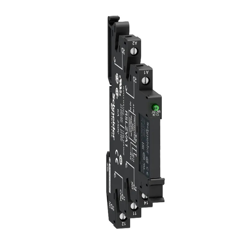 Harmony Relay RSL - relais PCB embrochable monté sur embase - 1OF - 6A - 24VACDC