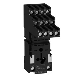 Zelio Relay RXM - embase contacts séparés - RXM4 - racc connecteurs à vis