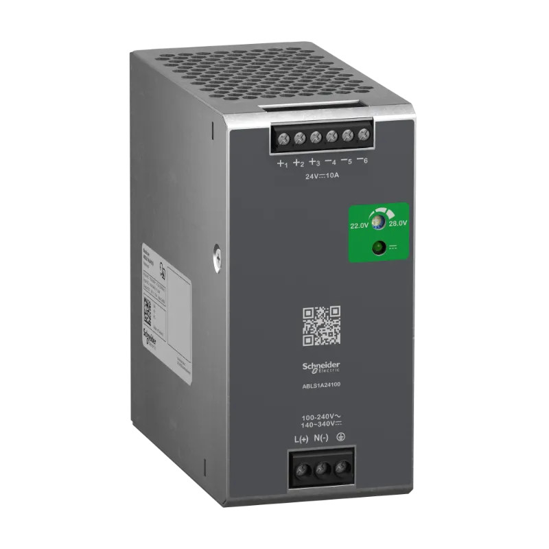 Modicon ABL - alimentation à découpage - 10A - 100à240Vca mono/biphasé - 24Vcc