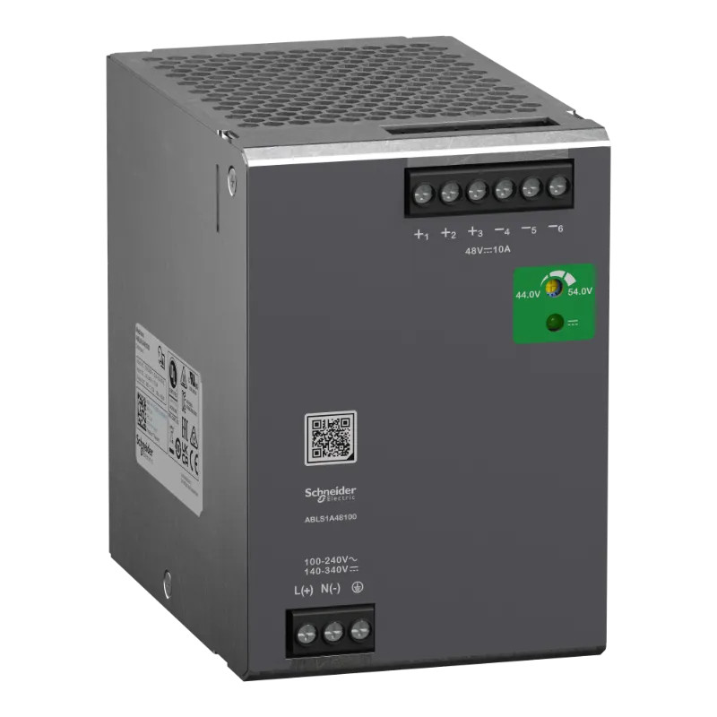 Modicon - Alimentation - Sortie 48VDC - 10A - 1 Phase - Optimisée