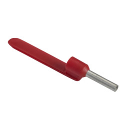 Linergy DZ5 - embout de câble porte étiquette - moyen - 1mm² - rouge - NF