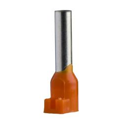 Linergy DZ5 - embout de câble porte étiquette - long - 4mm² - orange - NF