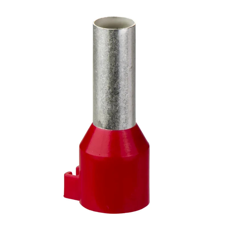 Linergy DZ5 - embout de câble porte étiquette - long - 10mm² - rouge - DIN