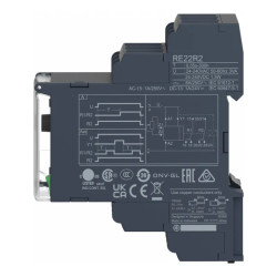 Harmony Time RE22 - relais tempo - 2OF - A Aw - 1s à 300h - 24V à 240VACDC