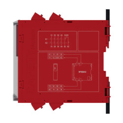 Harmony XPSU-Module de sécurité-Estop-protection, 24 VDC-pas entrée-à ressort