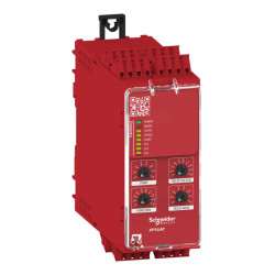 Preventa XPSU - module sécurité multifonctions - Cat4 - 6F 1O - 24V - ressort