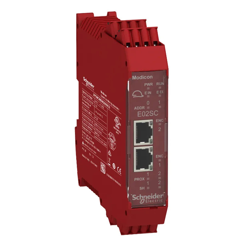 Preventa XPSMCM module contrôle vitesse 2 entrées codeur sin/cos connect ressort