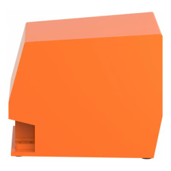 Preventa XPER - inter. à pied - simple - avec capot - métal.- orange - 2O+2F