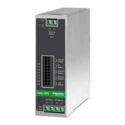 Easy UPS 480 W entrée 24VCC sortie 24VCC 20A montage sur rail DIN sans batterie