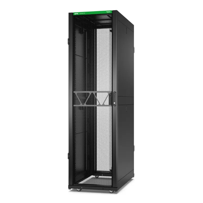 Rack NetShelter SX2 45U L600XP1070XH2124mm, noir, avec panneaux latéraux