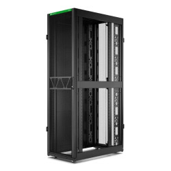 Rack NetShelter SX2 45U L600XP1070XH2124mm, noir, avec panneaux latéraux