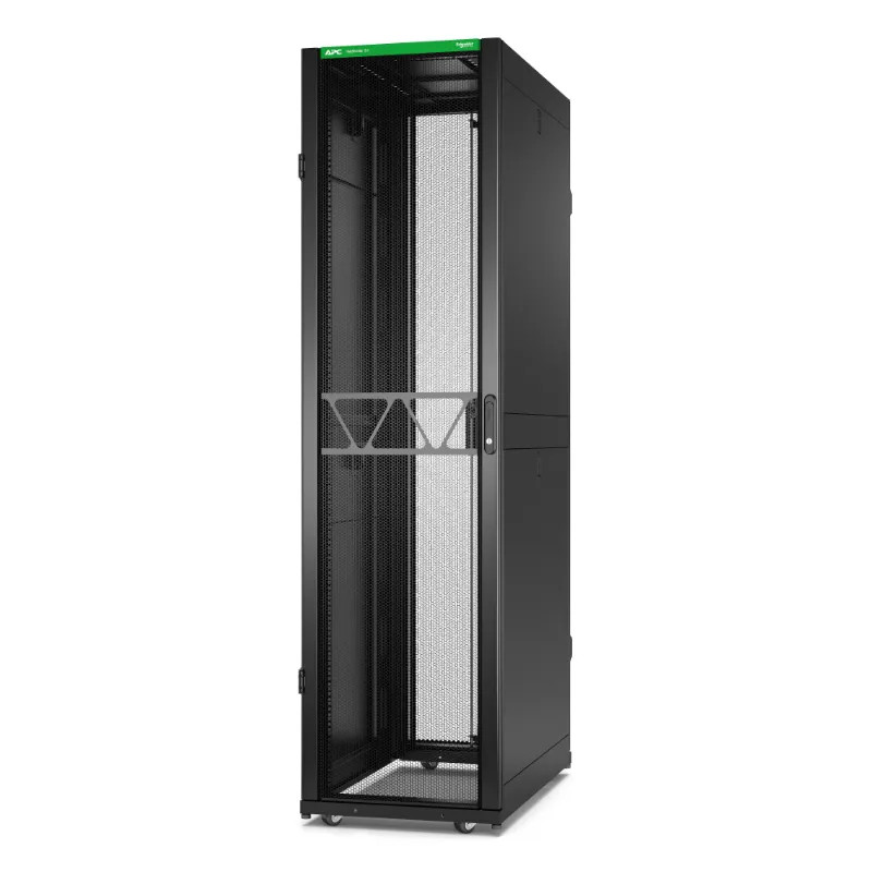 Rack NetShelter SX2 48U L600XP1070XH2258mm, noir, avec panneaux latéraux