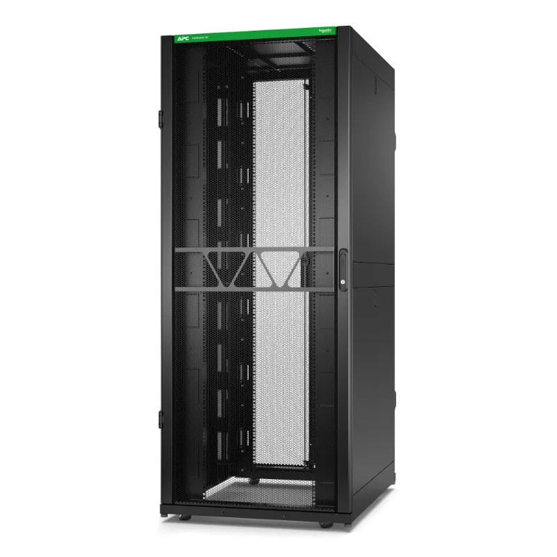 Rack NetShelter SX2 42U L800XP1070XH1991mm, noir, avec panneaux latéraux