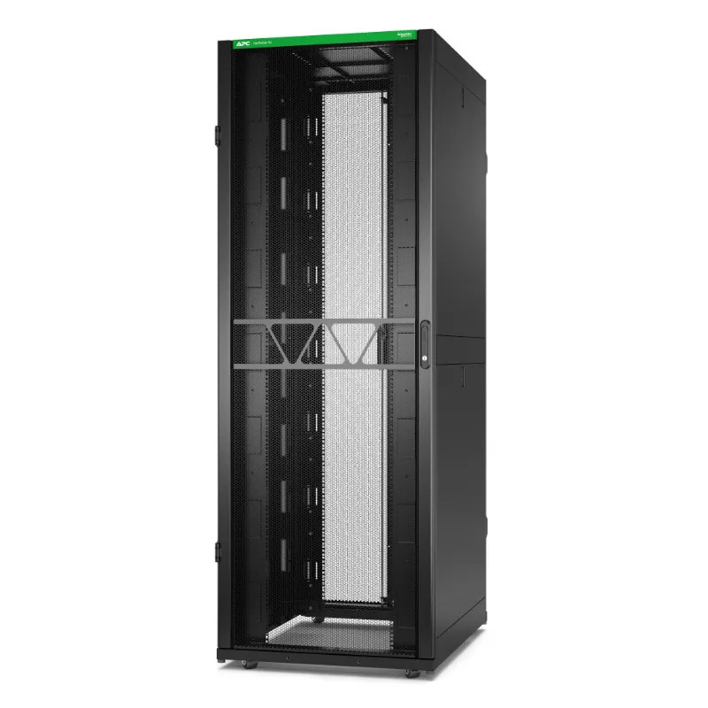 Rack NetShelter SX2 48U L800XP1070XH2258mm, noir, avec panneaux latéraux