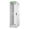 Rack NetShelter SX2 42U L600XP1200XH1991mm, Blanc, avec panneaux latéraux