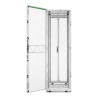 Rack NetShelter SX2 42U L600XP1200XH1991mm, Blanc, avec panneaux latéraux