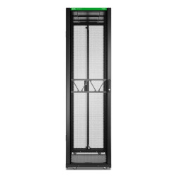 Rack NetShelter SX2 45U L600XP1200XH2124mm, noir, avec panneaux latéraux