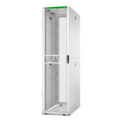 Rack NetShelter SX2 48U L600XP1200XH2258mm, blanc, avec panneaux latéraux