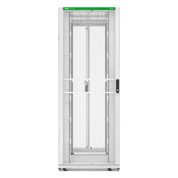 Rack NetShelter SX2 42U L750XP1200XH1991mm, blanc, avec panneaux latéraux