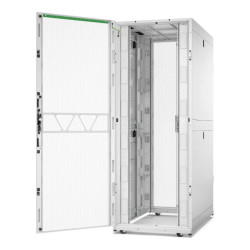 Rack NetShelter SX2 42U L750XP1200XH1991mm, blanc, avec panneaux latéraux