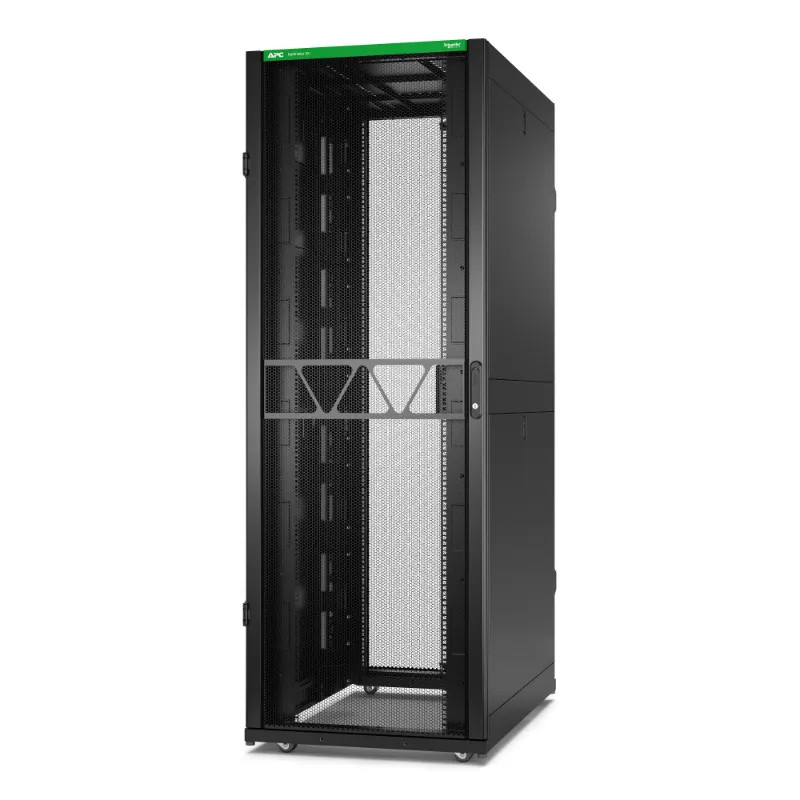 Rack NetShelter SX2 45U L750XP1200XH2124mm, noir, avec panneaux latéraux