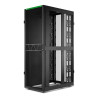 Rack NetShelter SX2 45U L750XP1200XH2124mm, noir, avec panneaux latéraux