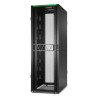 Rack NetShelter SX2 48U L750XP1200XH2258mm, noir, avec panneaux latéraux